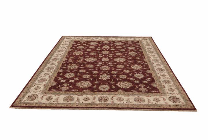 9' 1 x 11' 9 Hand Knotted Ziegler Rug