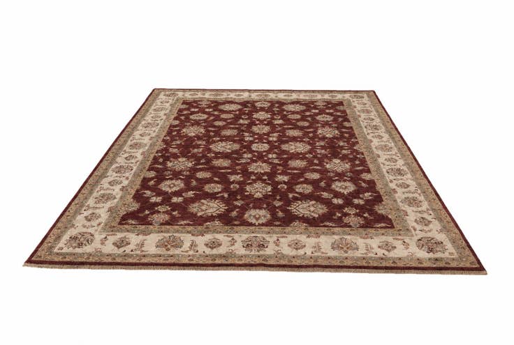 Detail image of 9' 1 x 11' 9 Hand Knotted Ziegler Rug