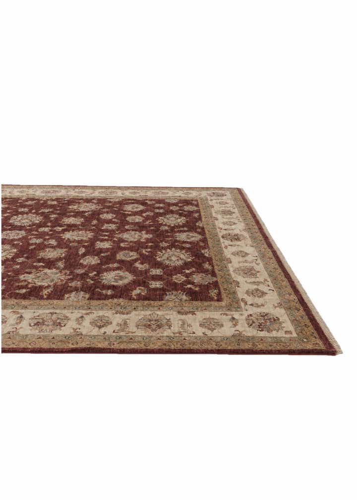 9' 1 x 11' 9 Hand Knotted Ziegler Rug