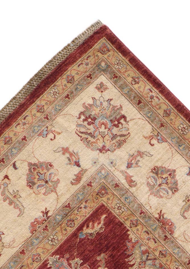 Detail image of 9' 1 x 11' 9 Hand Knotted Ziegler Rug