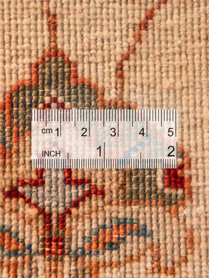 Detail image of 9' 1 x 11' 9 Hand Knotted Ziegler Rug
