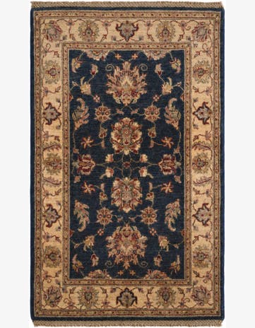 2' 7 x 4' 2 Hand Knotted Ziegler Rug