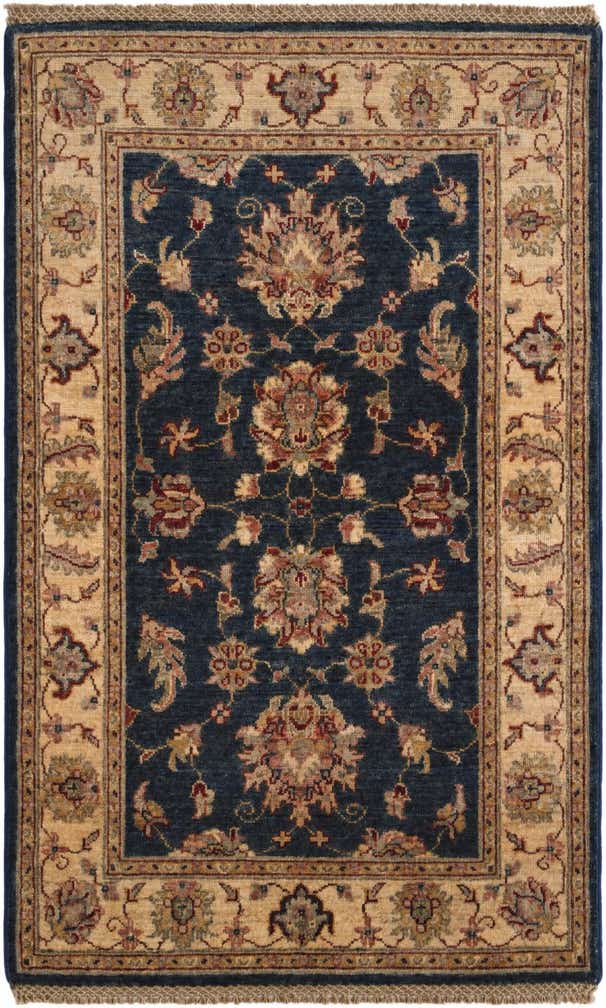 2' 7 x 4' 2 Hand Knotted Ziegler Rug