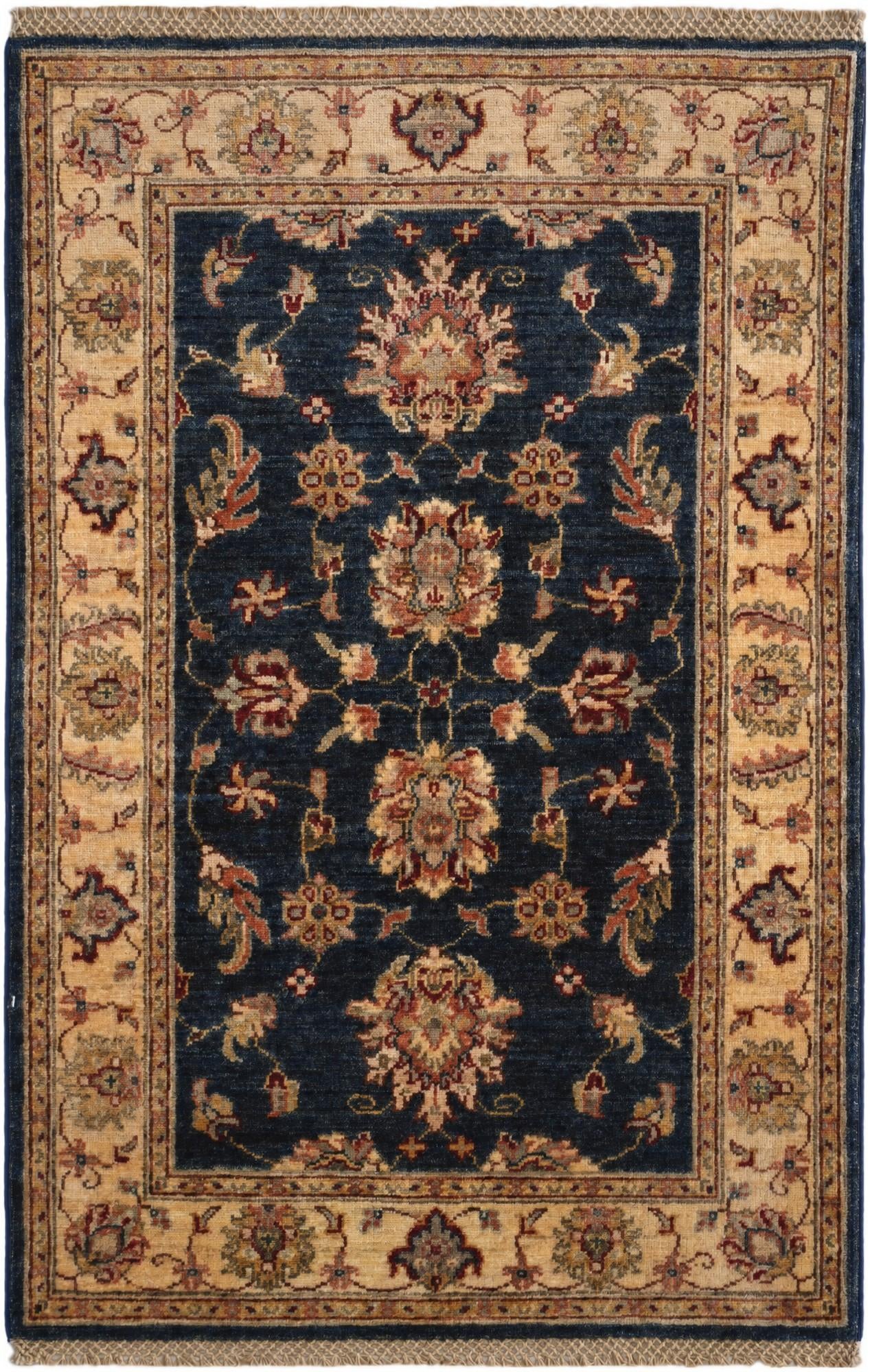 2' 8 x 4' 2 Hand Knotted Ziegler Rug