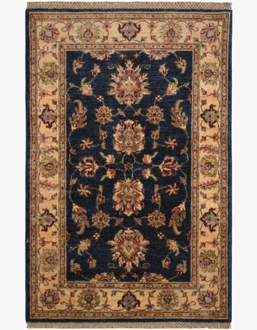 2' 8 x 4' 2 Hand Knotted Ziegler Rug