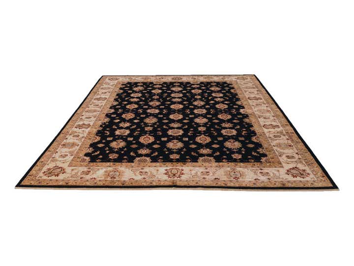 9' 10 x 13' 3 Hand Knotted Ziegler Rug