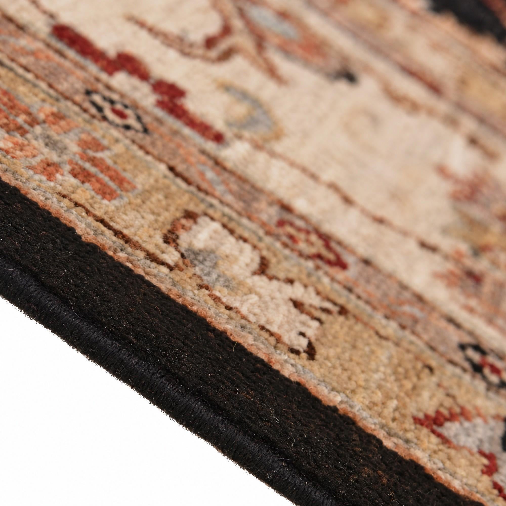 9' 10 x 13' 3 Hand Knotted Ziegler Rug