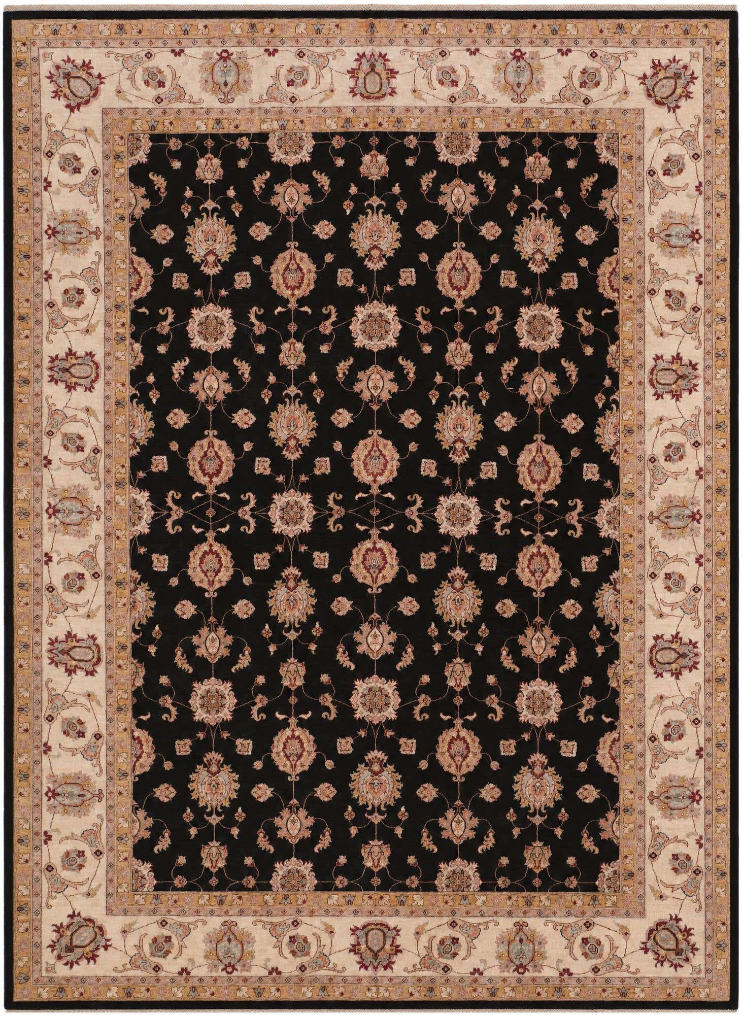 9' 10 x 13' 3 Hand Knotted Ziegler Rug