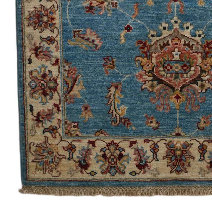 2' 11 x 5' 1 Hand Knotted Ziegler Rug
