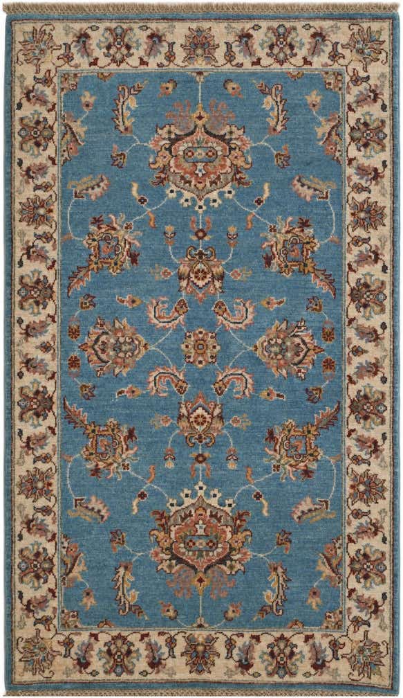 2' 11 x 5' 1 Hand Knotted Ziegler Rug