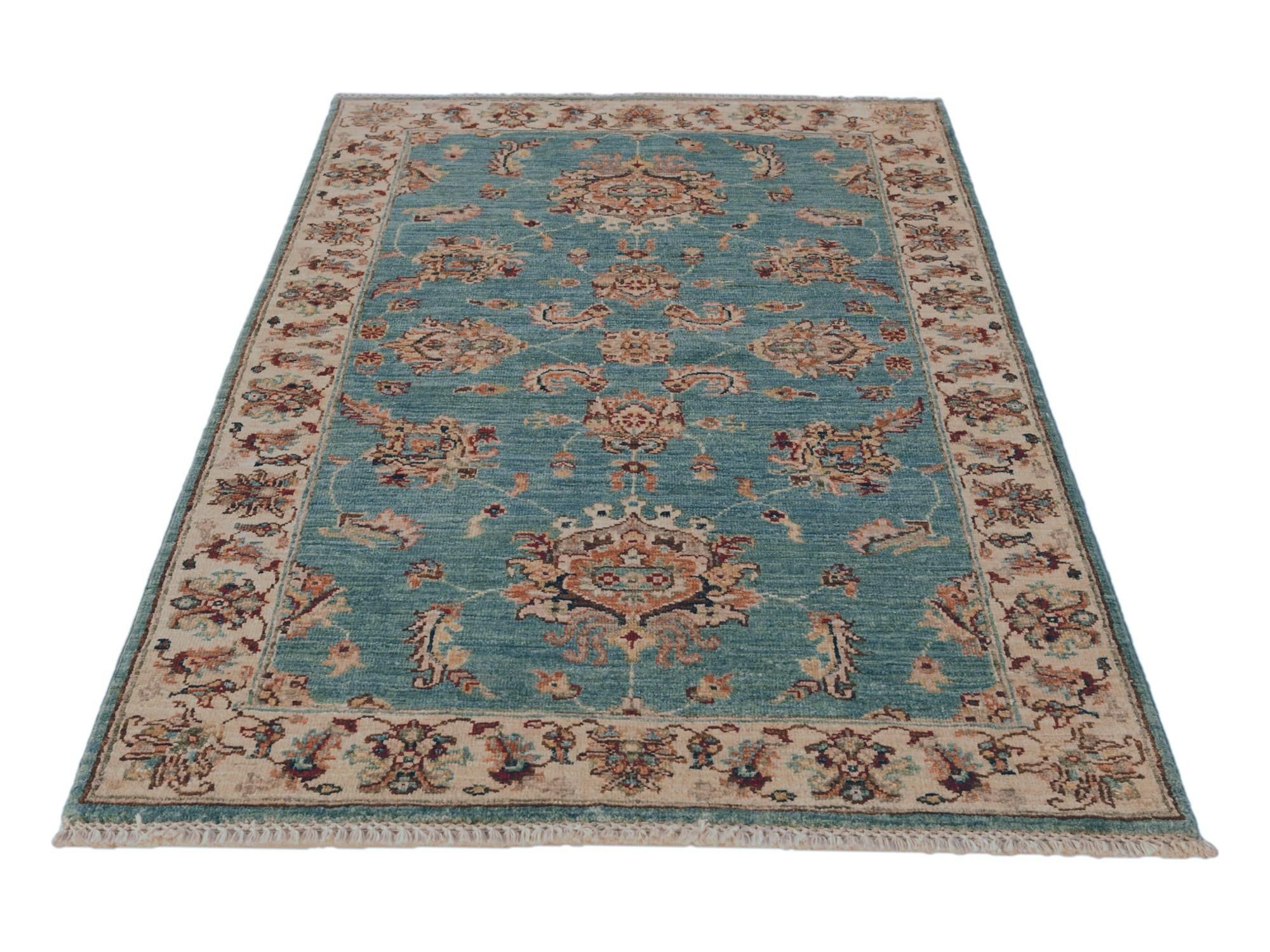 2' 11 x 5' 1 Hand Knotted Ziegler Rug