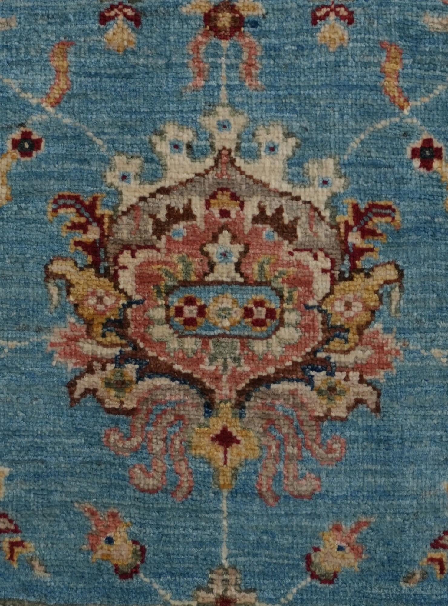 2' 11 x 5' 1 Hand Knotted Ziegler Rug