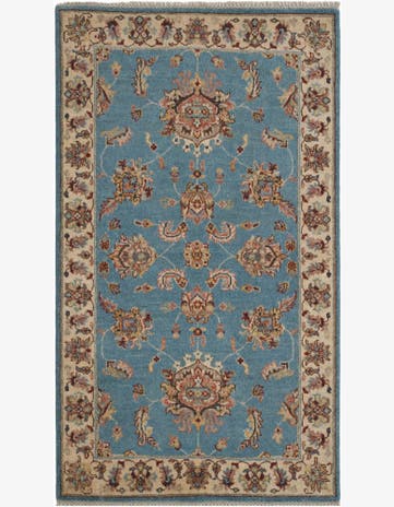 2' 11 x 5' 1 Hand Knotted Ziegler Rug