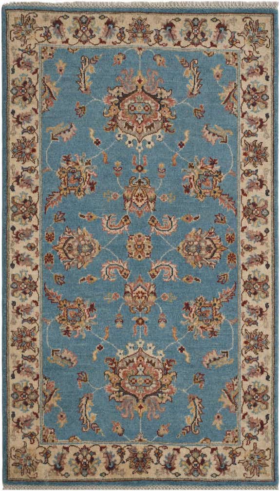 2' 11 x 5' 1 Hand Knotted Ziegler Rug