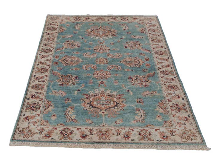 Detail image of 3' 1 x 5' 1 Hand Knotted Ziegler Rug