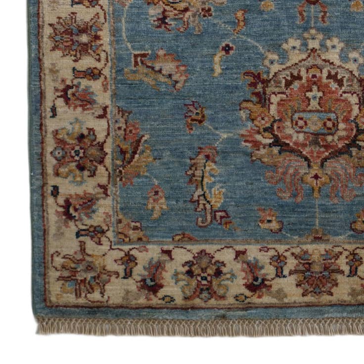 Detail image of 2' 11 x 4' 11 Hand Knotted Ziegler Rug