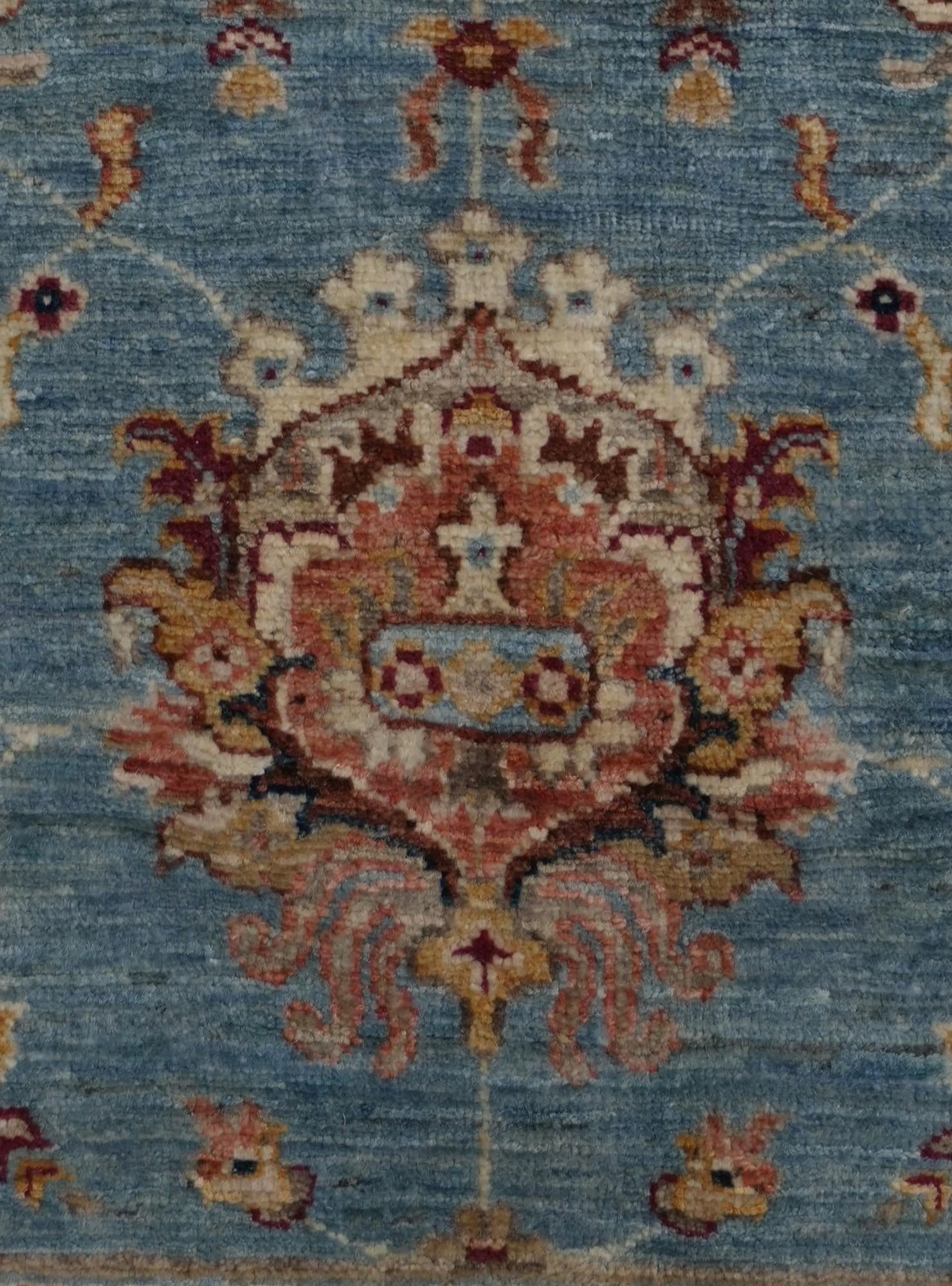 2' 11 x 4' 11 Hand Knotted Ziegler Rug