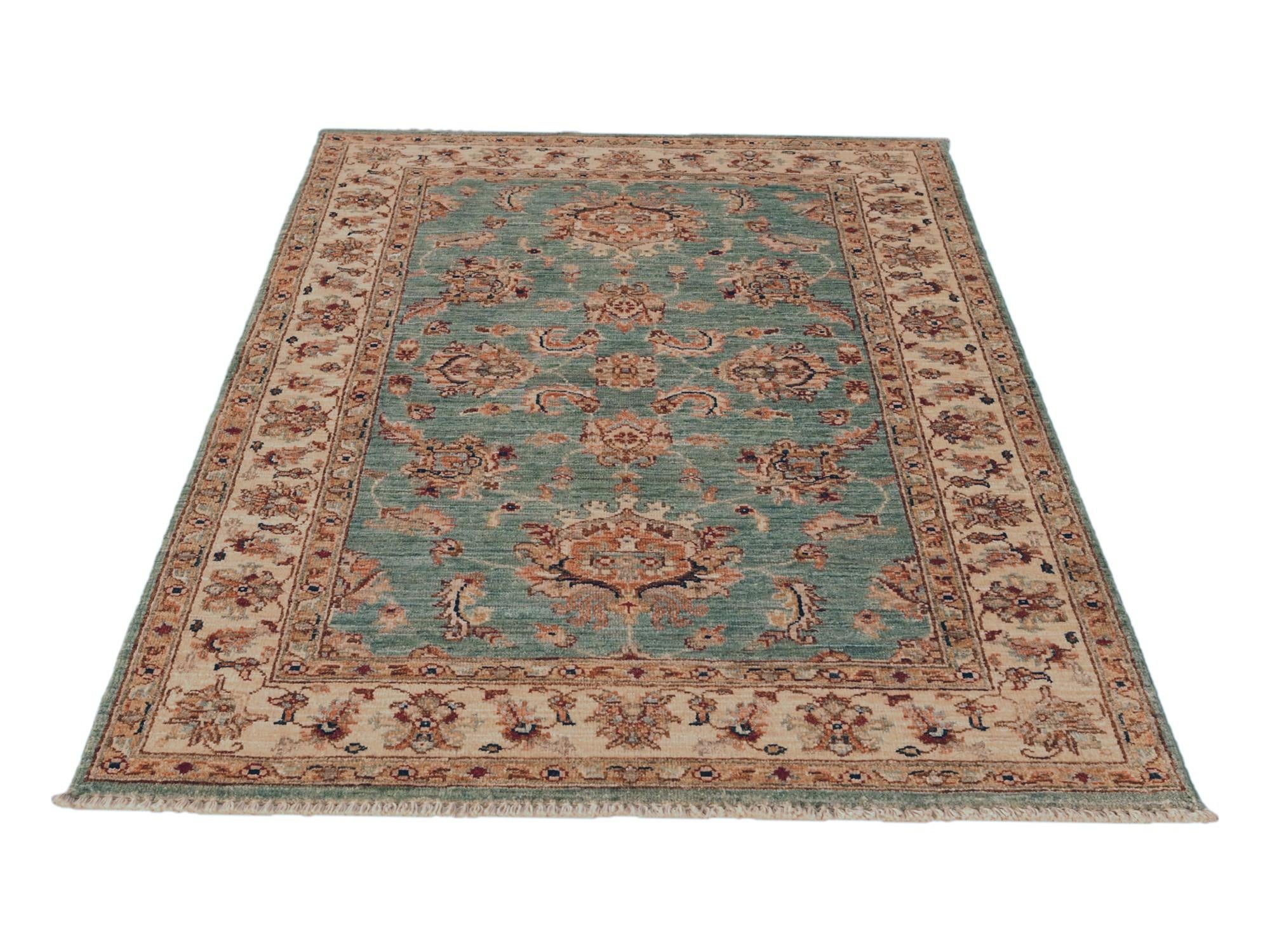 105cm x 160cm Hand Knotted Ziegler Rug