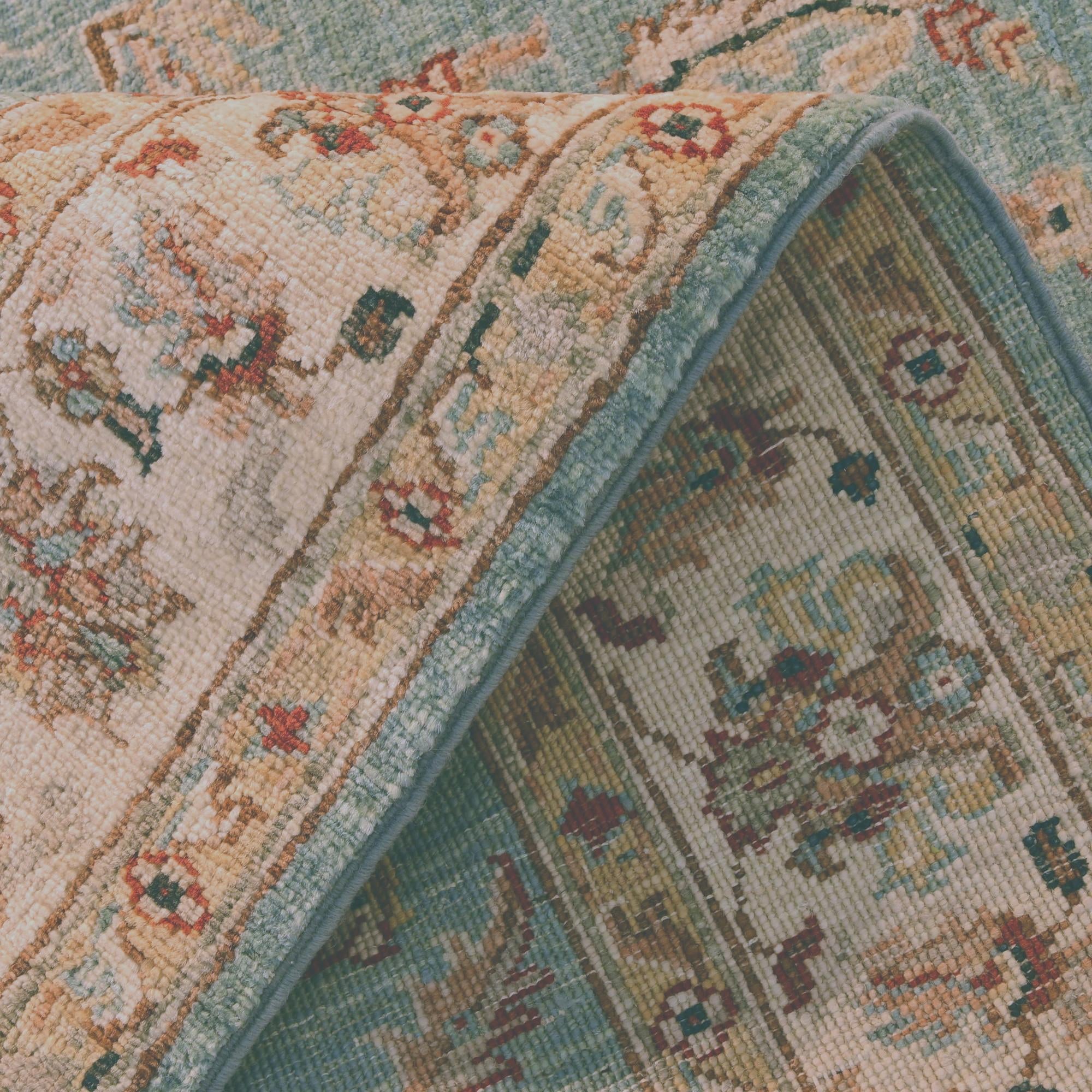3' 5 x 5' 4 Hand Knotted Ziegler Rug