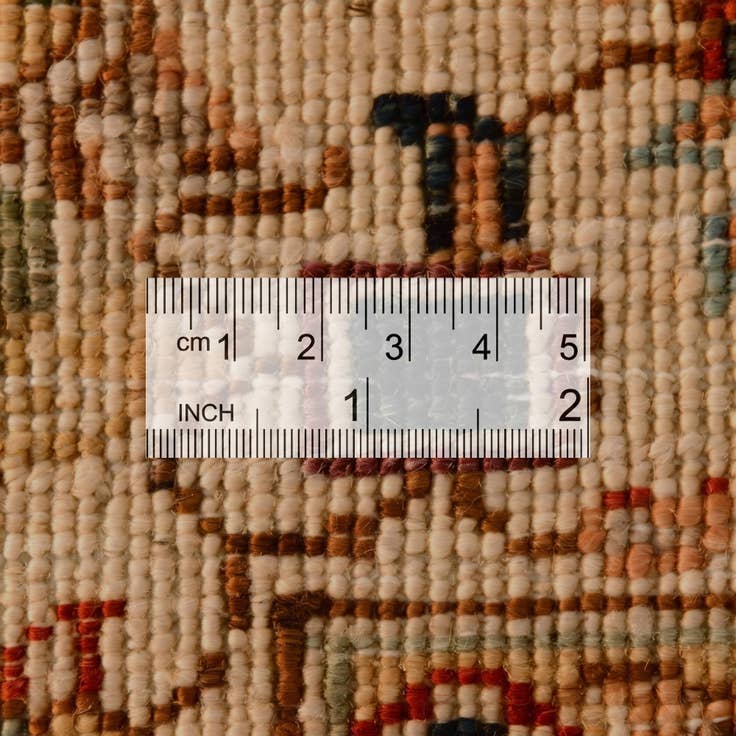 Detail image of 3' 5 x 5' 4 Hand Knotted Ziegler Rug