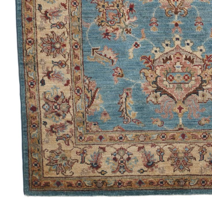 Detail image of 3' 5 x 5' 3 Hand Knotted Ziegler Rug