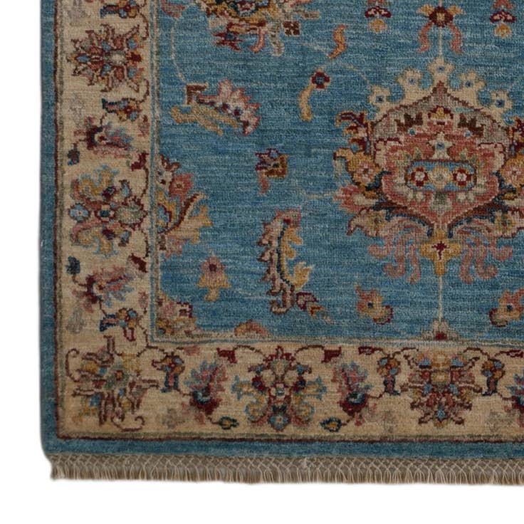 Detail image of 3' 1 x 5' 1 Hand Knotted Ziegler Rug