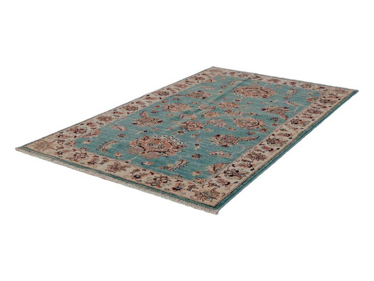 Detail image of 3' 1 x 5' 1 Hand Knotted Ziegler Rug