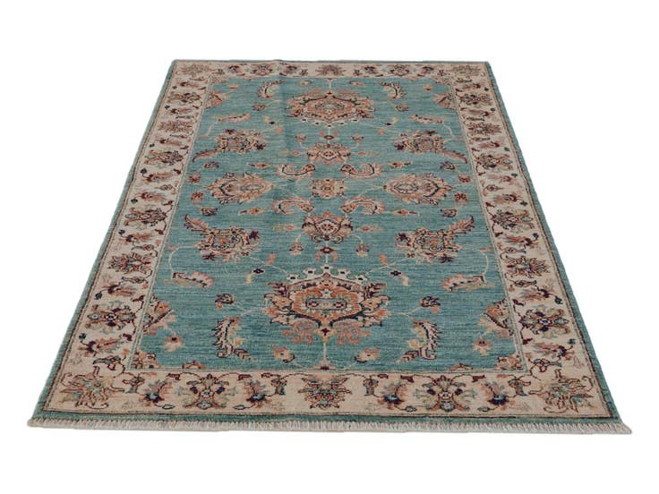 Detail image of 3' 1 x 5' 1 Hand Knotted Ziegler Rug