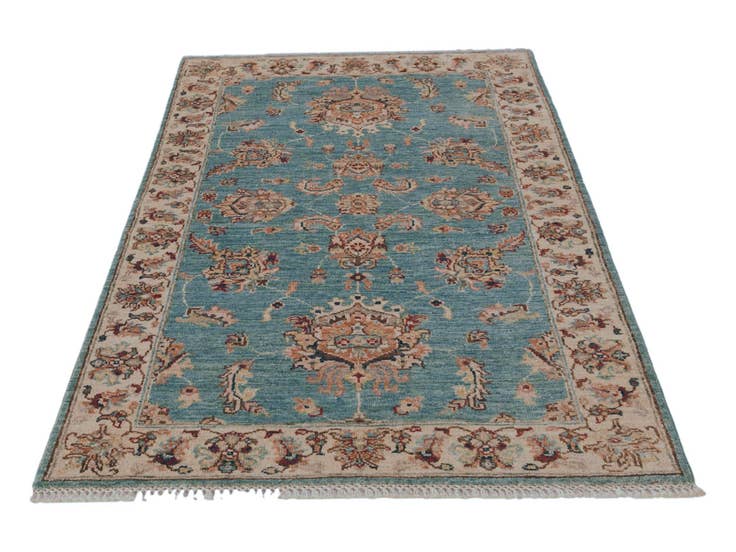 Detail image of 3' x 5' 1 Hand Knotted Ziegler Rug