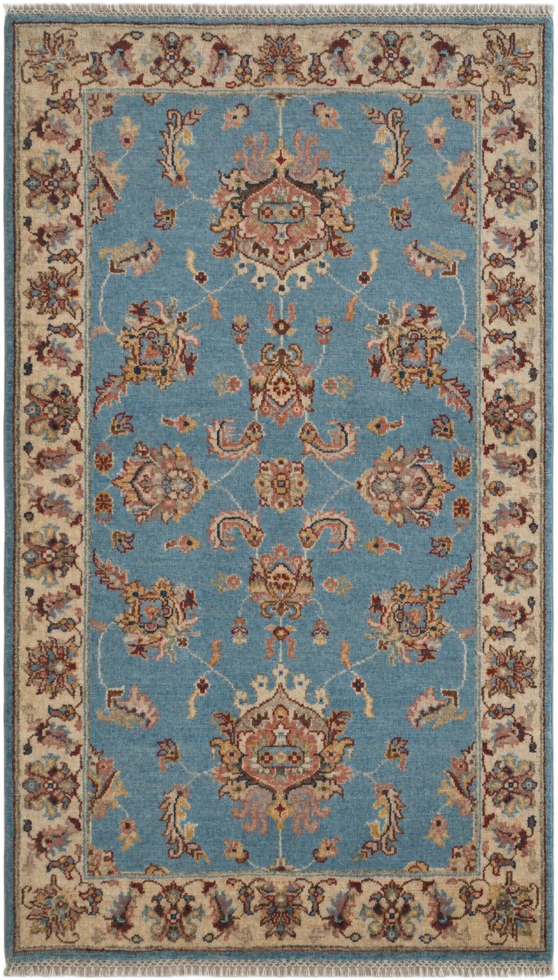 3' x 5' 1 Hand Knotted Ziegler Rug
