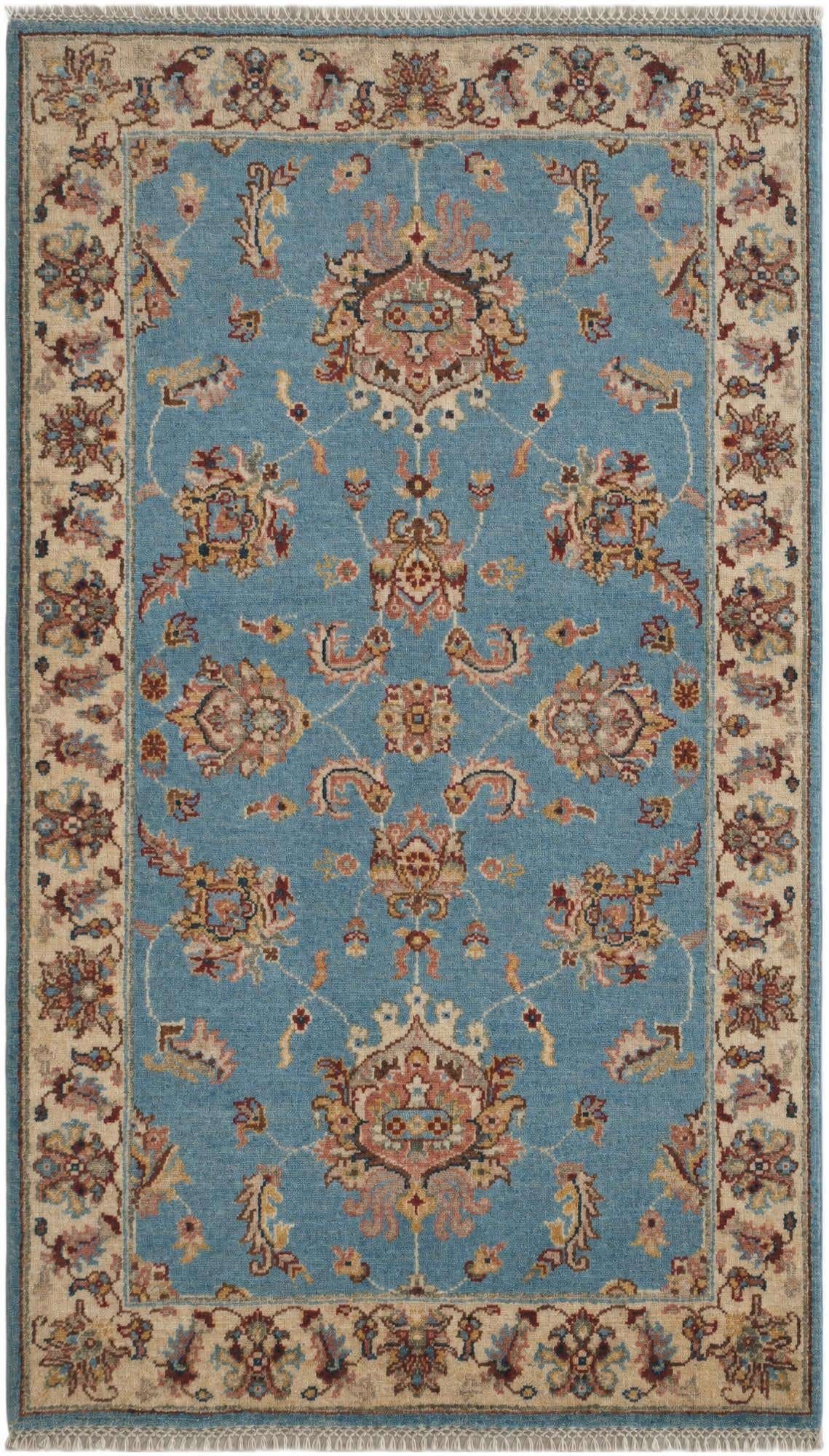 3' x 5' 1 Hand Knotted Ziegler Rug