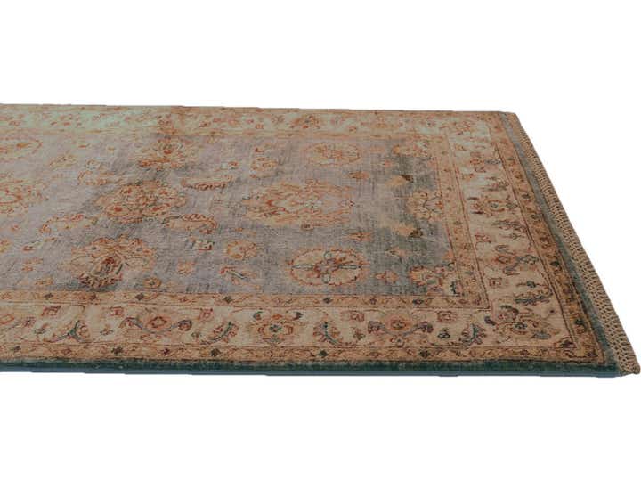 3' 2 x 4' 11 Hand Knotted Ziegler Rug