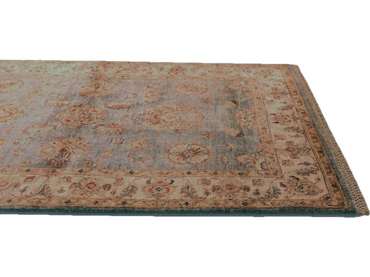 Detail image of 3' 2 x 4' 11 Hand Knotted Ziegler Rug