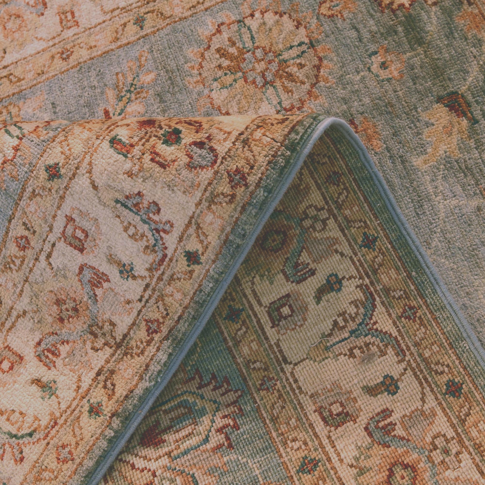 3' 2 x 4' 11 Hand Knotted Ziegler Rug