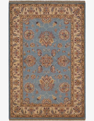 3' 2 x 4' 11 Hand Knotted Ziegler Rug