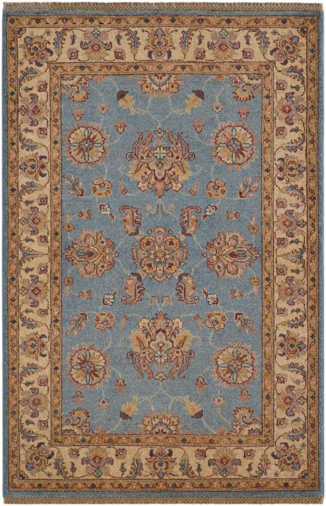 3' 2 x 4' 11 Hand Knotted Ziegler Rug