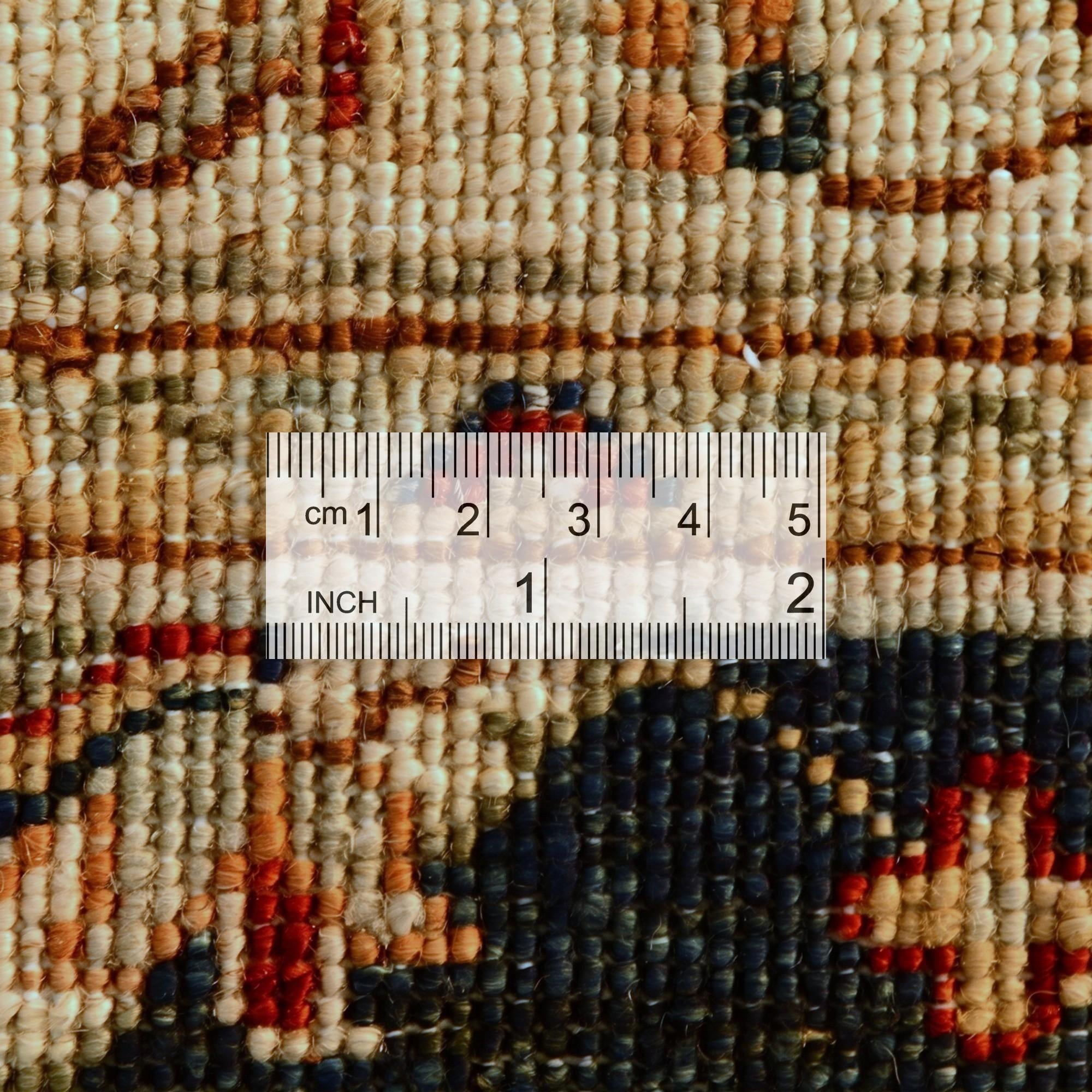 2' 9 x 4' 4 Hand Knotted Ziegler Rug