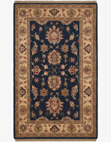 2' 9 x 4' 4 Hand Knotted Ziegler Rug