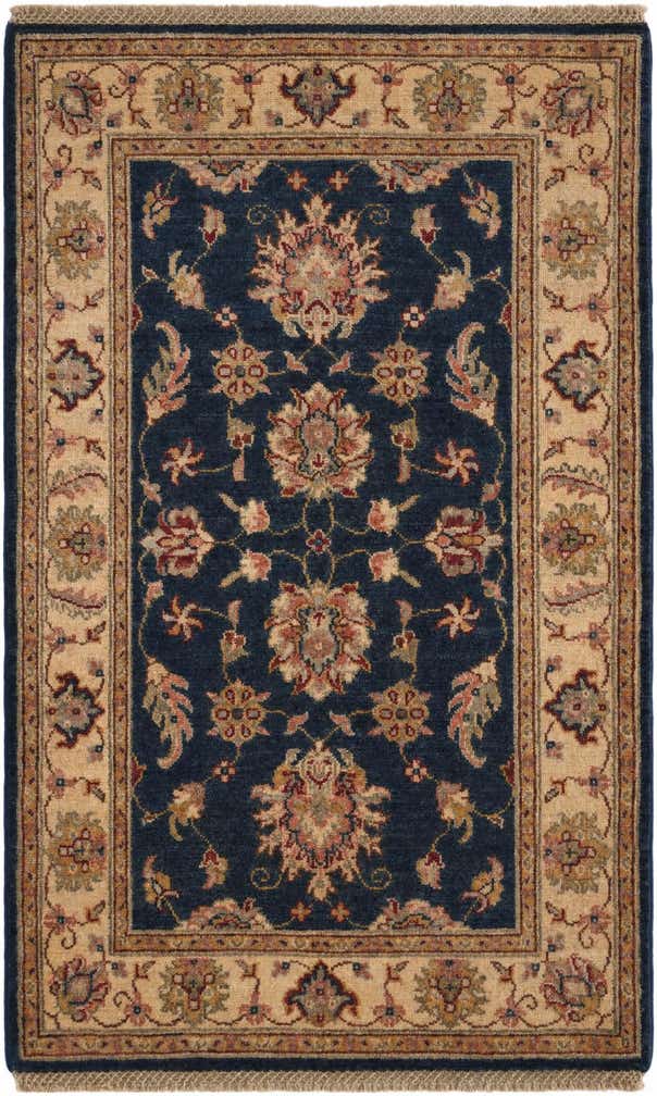 2' 9 x 4' 4 Hand Knotted Ziegler Rug