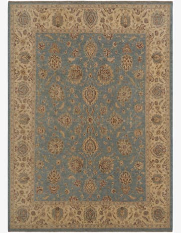 8' 4 x 11' 6 Hand Knotted Ziegler Rug