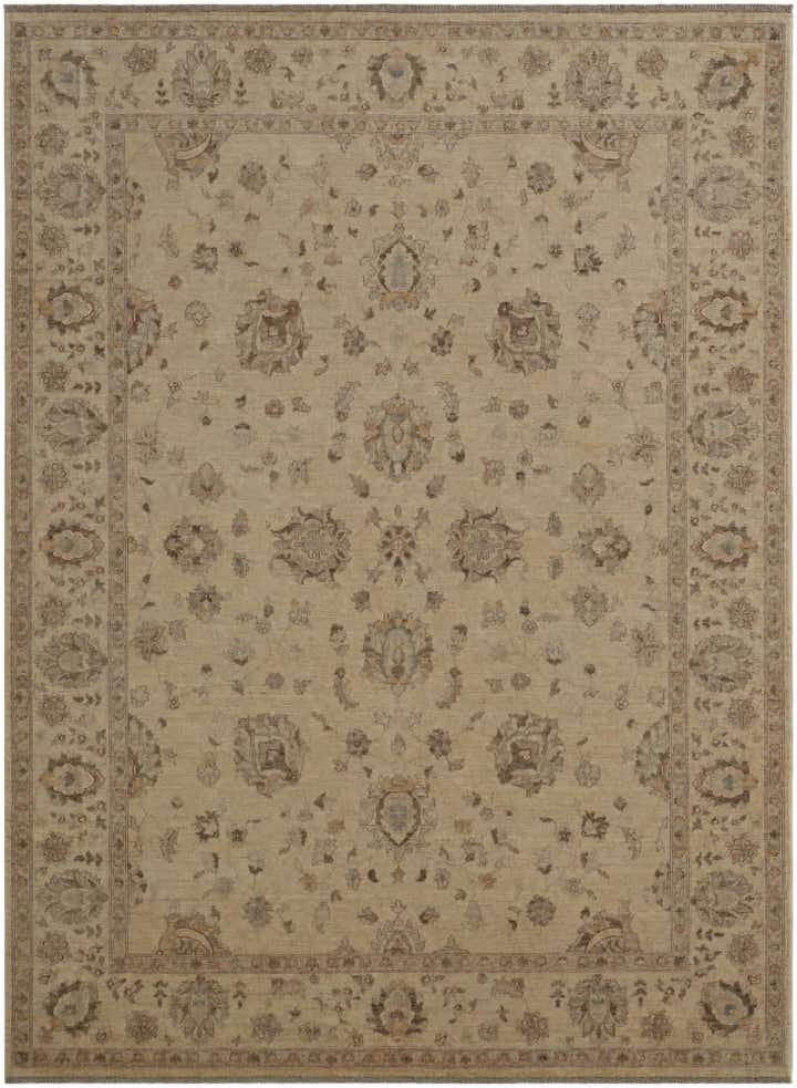 8' 8 x 11' 6 Hand Knotted Ziegler Rug