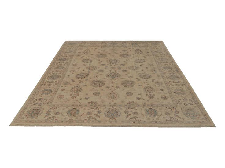 Detail image of 8' 5 x 11' 9 Hand Knotted Ziegler Rug
