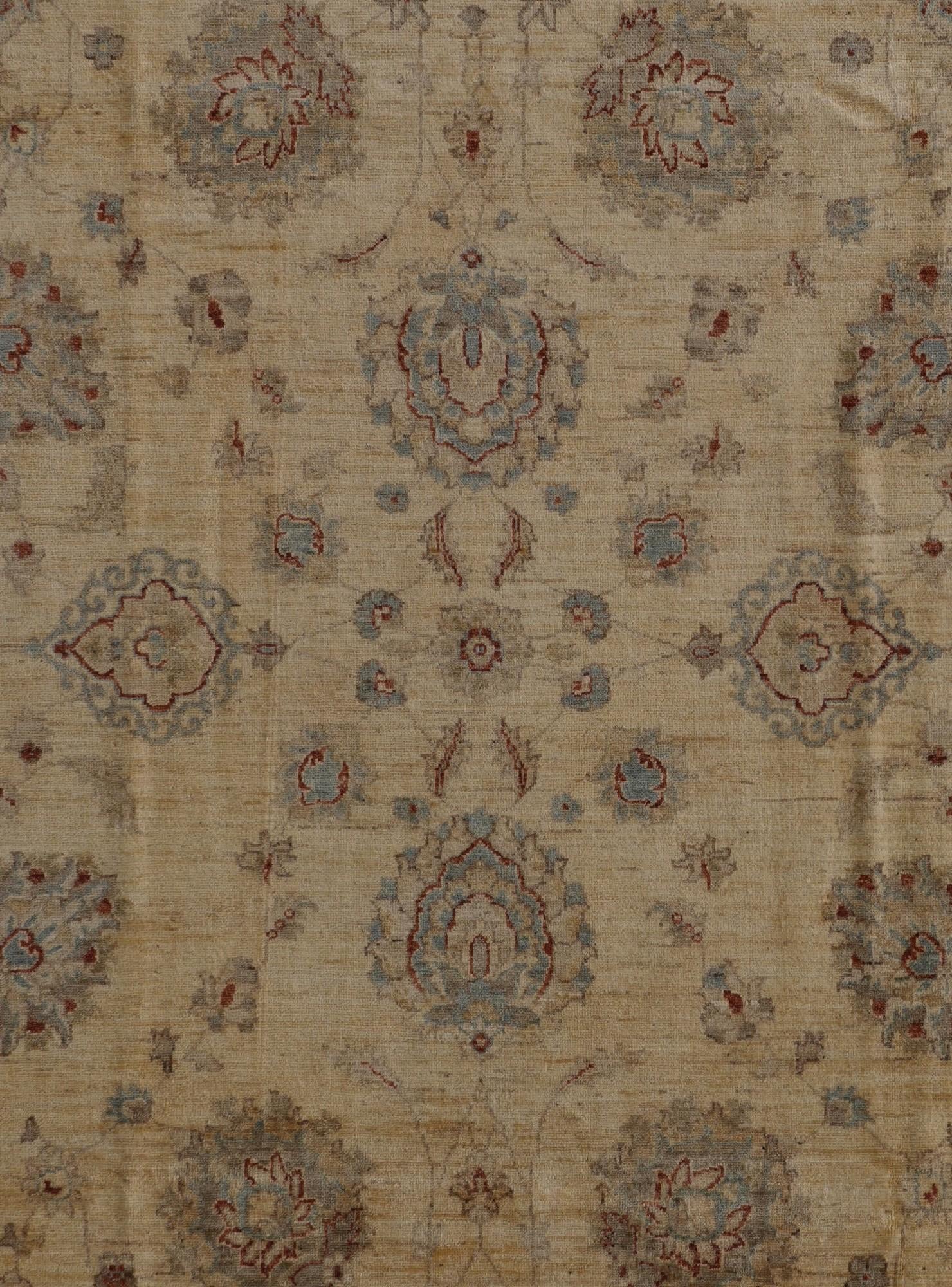 8' 5 x 11' 9 Hand Knotted Ziegler Rug