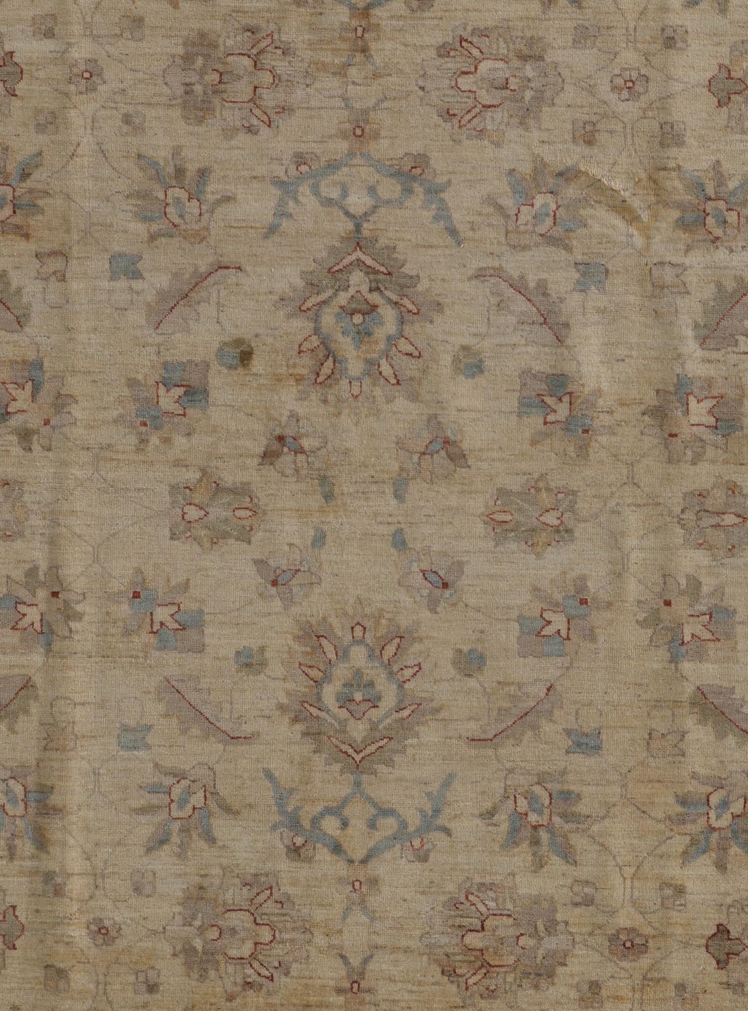 8' 3 x 11' 2 Hand Knotted Ziegler Rug