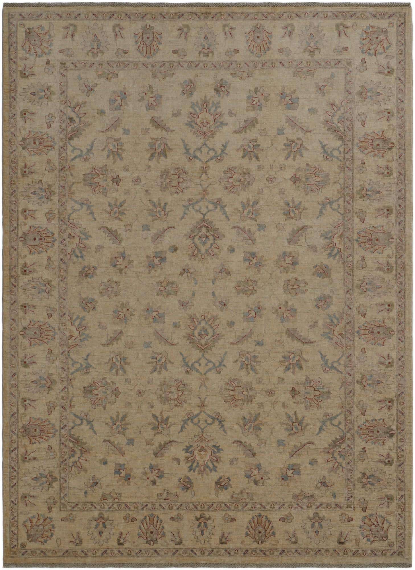 8' 3 x 11' 2 Hand Knotted Ziegler Rug