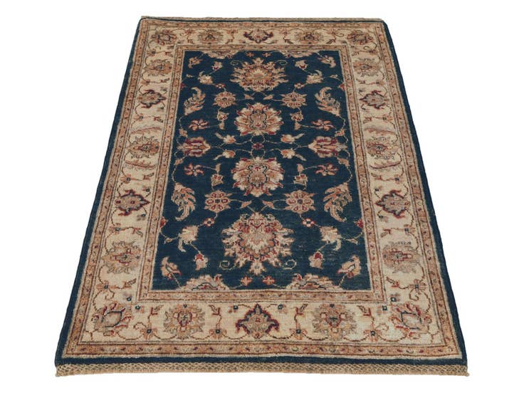 Detail image of 2' 8 x 4' 1 Hand Knotted Ziegler Rug