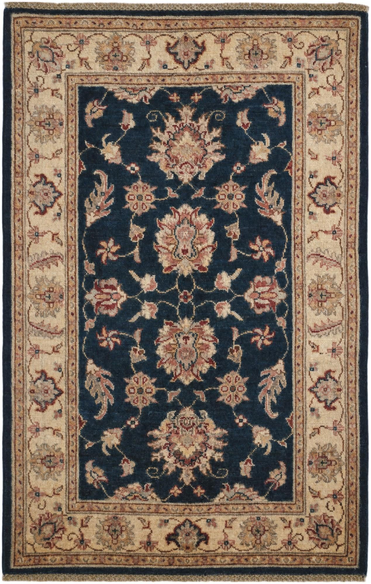 2' 9 x 4' 2 Hand Knotted Ziegler Rug