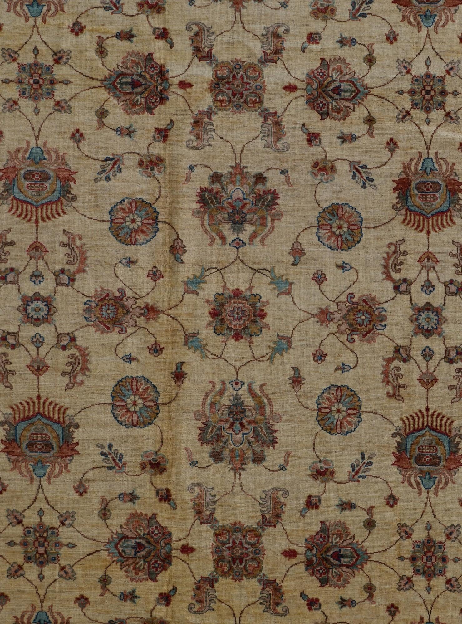 8' 5 x 11' 5 Hand Knotted Ziegler Rug