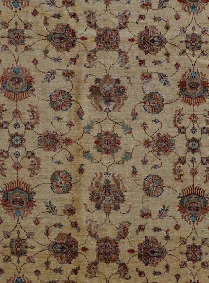 8' 5 x 11' 5 Hand Knotted Ziegler Rug