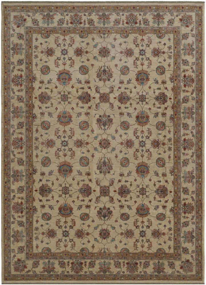 8' 5 x 11' 5 Hand Knotted Ziegler Rug
